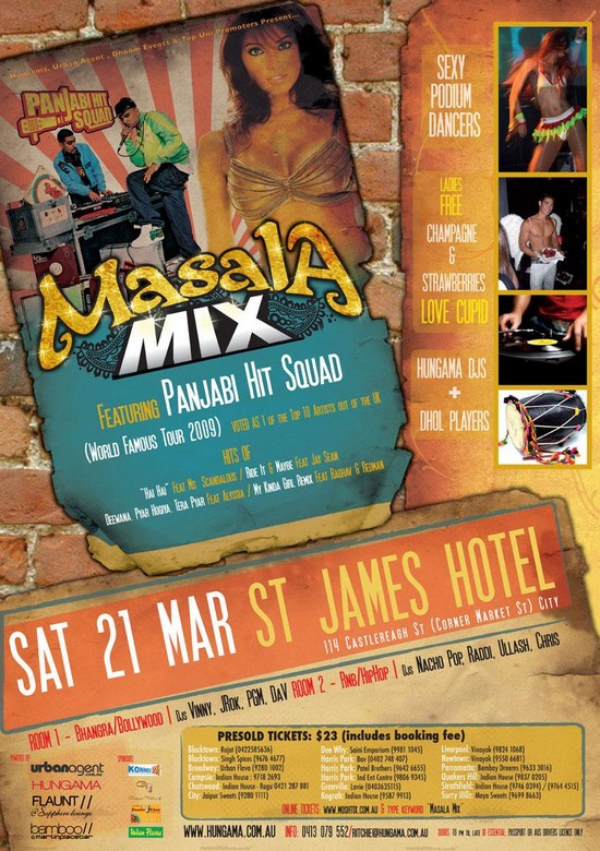 Panjabi Hit Squad @ St. James Hotel 21-03-2009