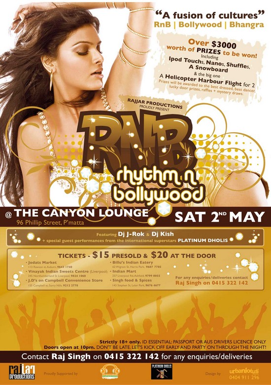 Rhythm 'n' Bollywood @ River Canyon 02-05-2009